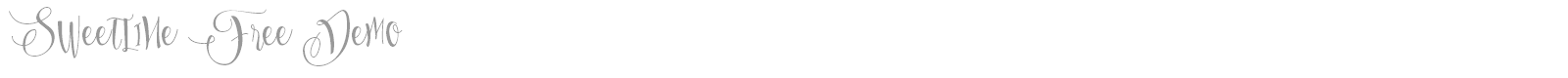 Sweetline font preview